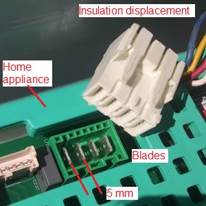 RAST 5 appliance connectors