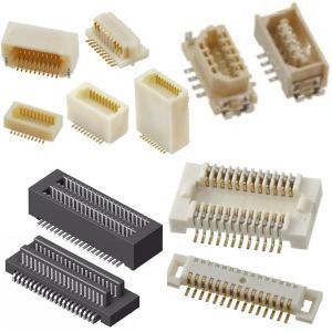 Small genderless board-to-board connectors